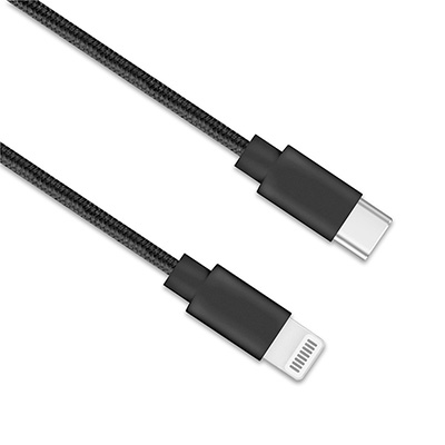PDMLBR001，USB2.0 Molding尼龍單色編織線身 傳輸線(PD)