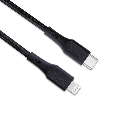 PDMLBR007，USB2.0 Molding尼龍單色編織線身 傳輸線(PD)