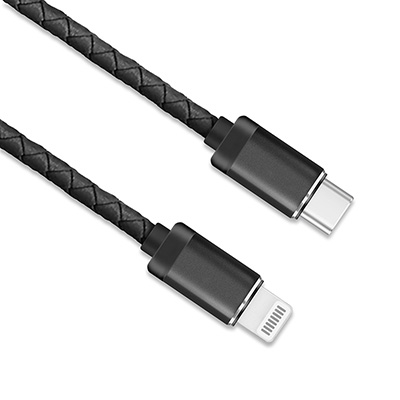 PDALSY001，USB2.0 Aluminum shell & Synthetic leather braided mobile cable (PD)