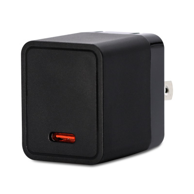 US020-01CF001，PD充電器 20W 1Port(Type-C) 美規-折腳