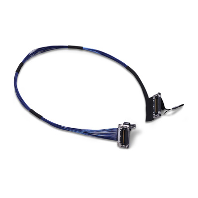 LVDSBA011，Honda LVD 0.5mm 90度_UL10005#40 LVDS同軸線加工+分段醋酸膠布
