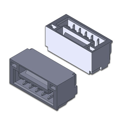 FGGH125SR/FGGH125SS，1.25mm JST-GH series 線對板連接器