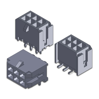 FGMX30MFDR/FGMX30MFDS/FGMX30MFSS，3.00mm Molex Micro-Fit 43045 series Wire to Board Connector-Wafer