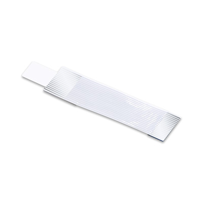 FFC-OF38NW-001，0.5mm 16P 3/5/4/8 UL20624 80℃ FFC cable with Non-adhesive tape(white)