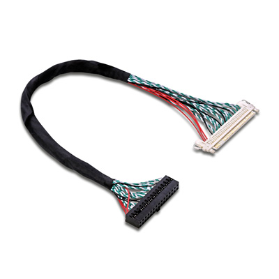 LVDSBA012，Molex 51110 to JAE FI-XHL LVDS線材加工