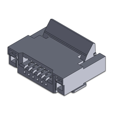 FPC05-BF-20-TB-RA，0.5mm Back-Flip H:2.0mm Top&Bottom RA FPC連接器