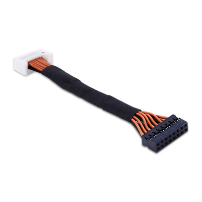 HSG-PH1-001，PH1.0-2x8P to PH2.0-2x8P UL13068 #28 HSG電子連接線束