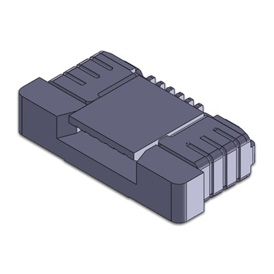 FPC05-D-20-T-RA，0.5mm Drawer H:2.0mm Top RA FPC連接器