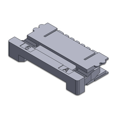 FPC10-D-25-T-RA，1.0mm Drawer H:2.50mm Top RA FPC連接器