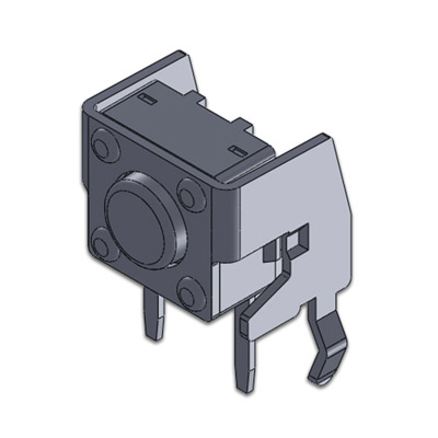 TS-D-R-002，7.5x7.0 DIP RA 輕觸開關