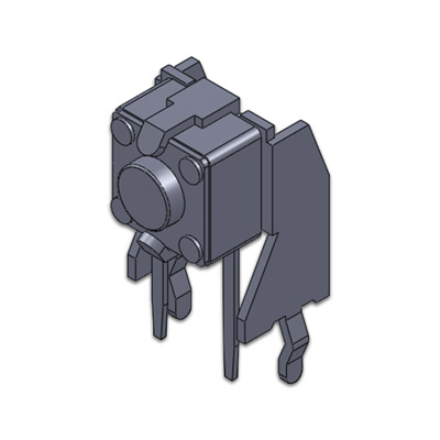 TS-D-R-003，6.0x6.0 DIP RA 輕觸開關 (高腳型)
