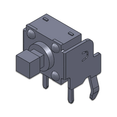 TS-D-R-005，7.5x6.1 DIP RA Tact switch