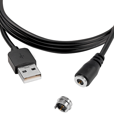 USB 2.0 A/M to round magnetic male cable, MGC-001