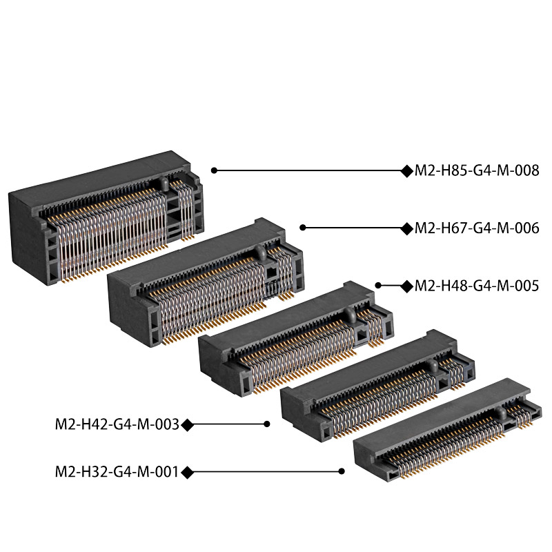 M.2 NGFF Connector｜SSD / Wi-Fi 模組高速連接器