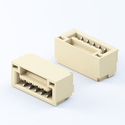 FGGH125SR/FGGH125SS 正面，1.25mm JST-GH series 線對板連接器