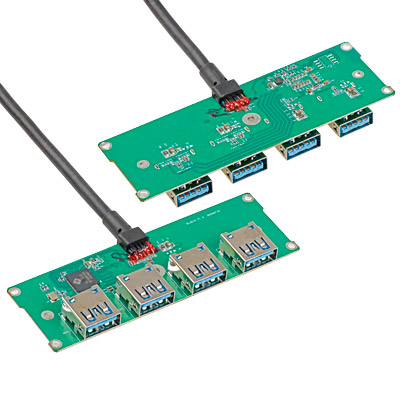 USB 3.2 HUB PCBA 模具