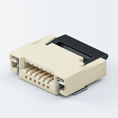 FPC05-BF-20-TB-RA，0.5mm Back-Flip H:2.0mm Top&Bottom RA FPC連接器