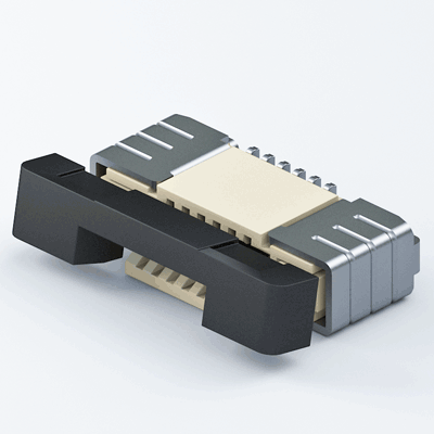 FPC05-D-20-B-RA，0.5mm Drawer H:2.0mm Bottom RA FPC連接器