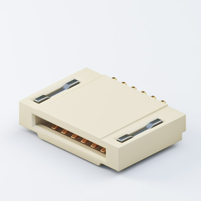FPC05-NZ-12-TB-RA，0.5mm Non-ZIF H:1.2mm Top&Bottom RA FPC連接器