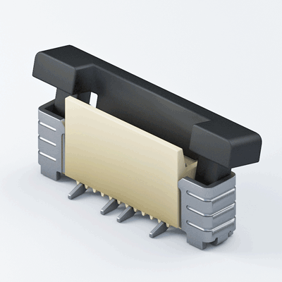 FPC10-D-45-ST，1.0mm Drawer H:4.50mm Single ST FPC連接器