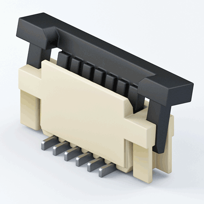 FPC10-D-55-ST，1.0mm Drawer H:5.50mm Single ST FPC連接器