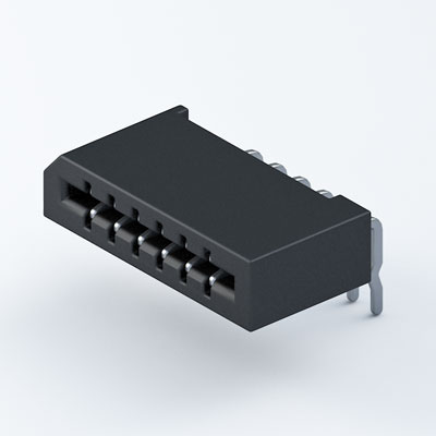 FPC125-NF-28-TB-RA，1.25mm Non-ZIF H:2.80mm Top&Bottom RA FPC Connector