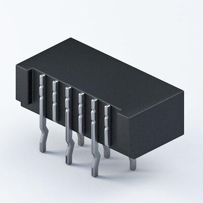 FPC125-NF-35-TB-RA，1.25mm Non-ZIF H:3.50mm Top&Bottom RA FPC Connector