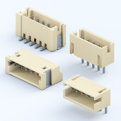 FGZH15SS/FGZH15SR/FGZH15DR/FGZH15DS，1.5mm JST-ZH series Wire to Board Connector-Wafer