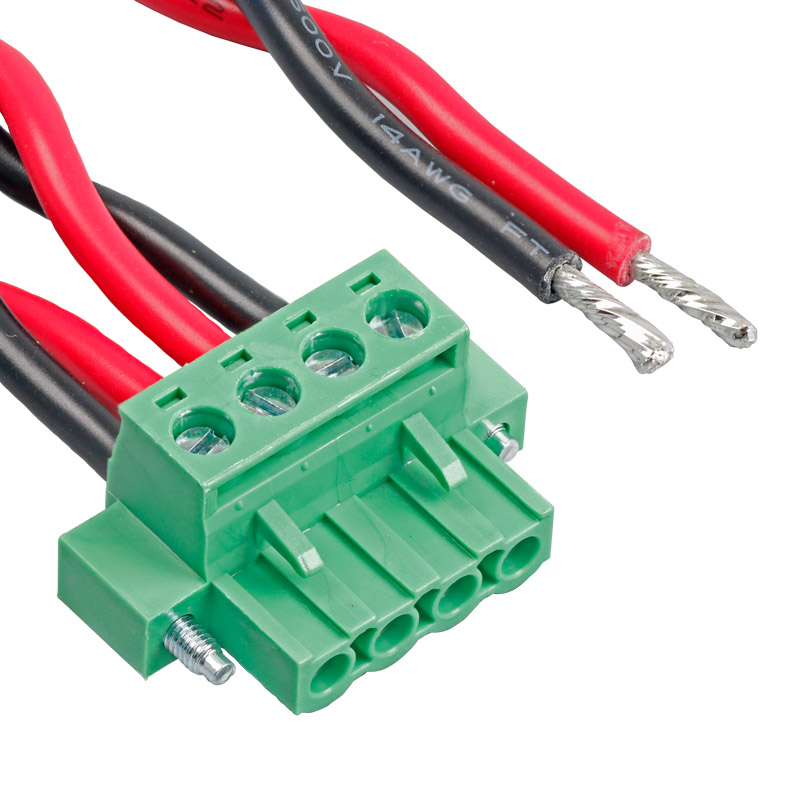 WH-OTHOPN-800-A05 4-Pin Terminal Block Wire Assembly – Reliable ...