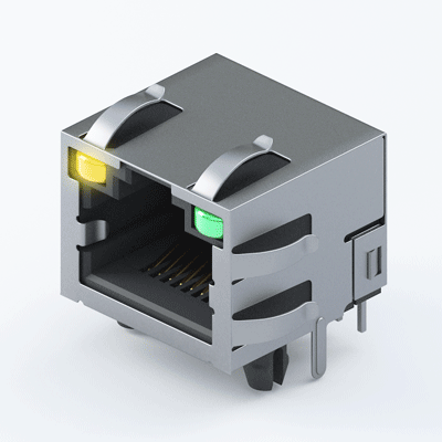 RJ45, RJ45 Jack, FRJF-88RDx4BT-1NA73