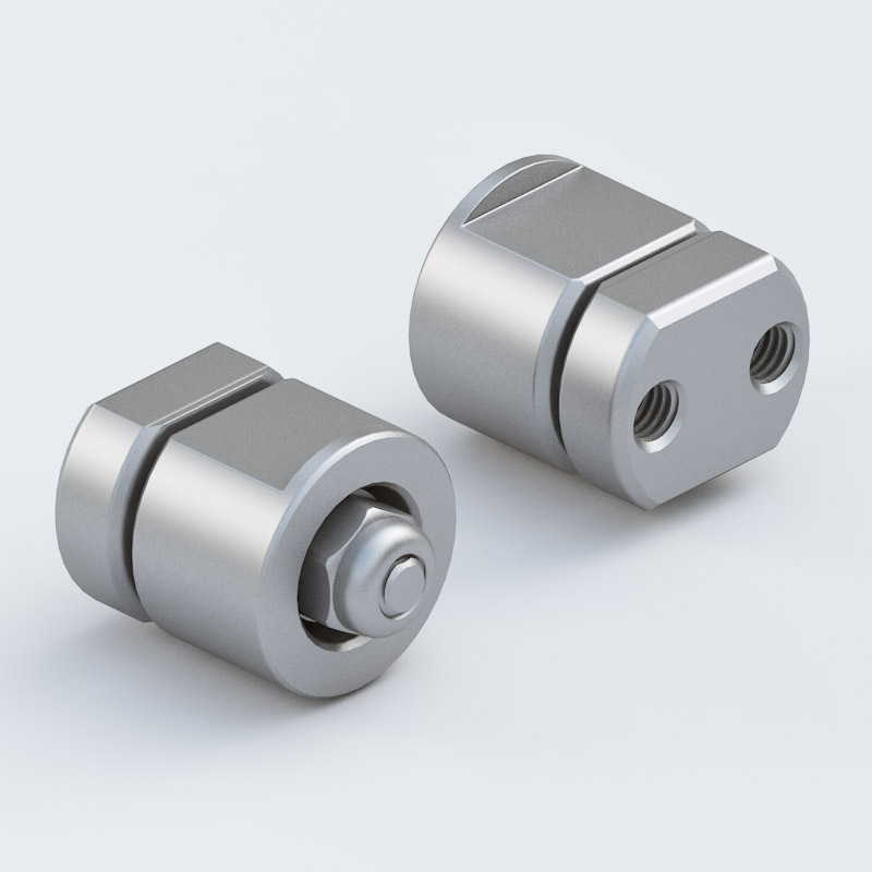 Ø12 x L15.25 mm Leaf Spring Friction Hinge VZR-A: Precision Pivot ...