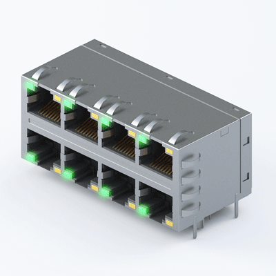 RJ45, RJ45 Jack, FRJF-88RD6PBT-82A24