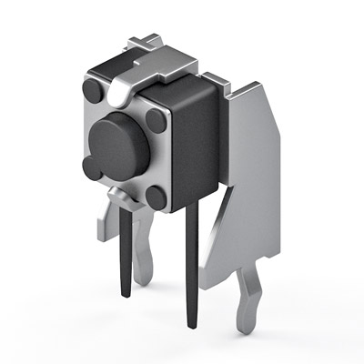 TS-D-R-003，6.0x6.0 DIP RA Tact switch (High raise type)