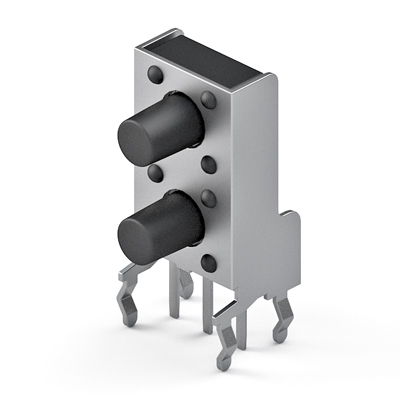 TS-D-R-009，8.5x14 DIP RA Tact switch