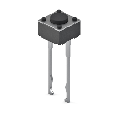 TS-D-V-001，6.0x6.0 DIP Vertical Tact switch (Tape packing)