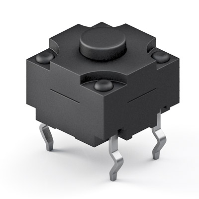 TS-W-D-V-002，8.0x8.0 DIP Vertical 防水輕觸開關