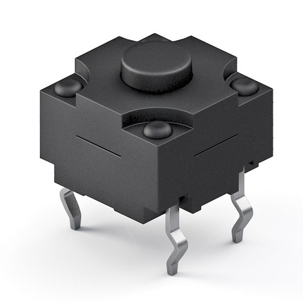 TS-W-D-V-002，8.0x8.0 DIP Vertical 防水輕觸開關