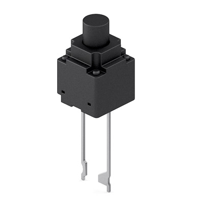 TS-W-D-V-003，8.0x8.0 DIP Vertical 防水輕觸開關 (料帶式)