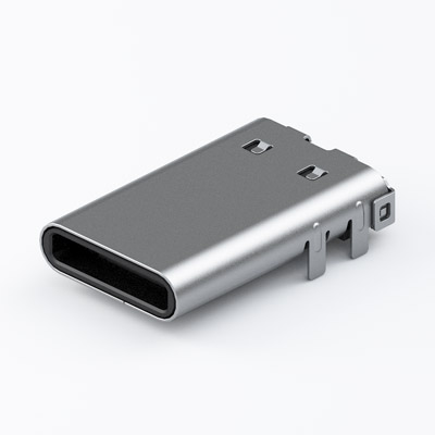 USB 2.0 Type-C 公頭連接器 12Pin 本體長13.18