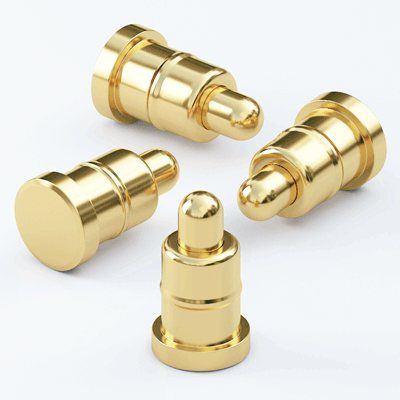 單 Pin 公座 彈簧針 Pogo Pin, SMT, 直立式