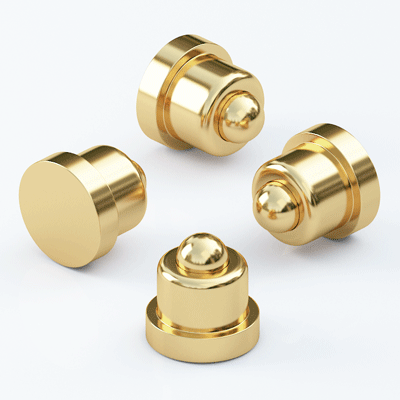 Ø2.0mm SMT 單 Pin 彈簧針 Pogo Pin 公座